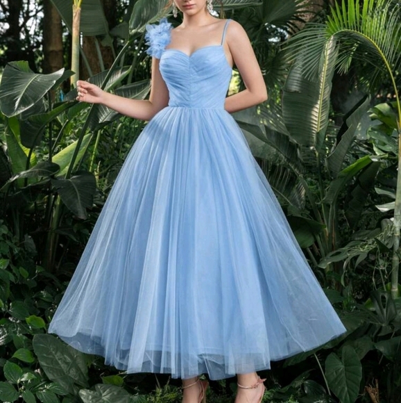 Elegant Tulle Ruched Bust Slip Prom Homecoming Dress Perfect For